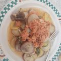 El cooksnap de Keisla Rodriguez Aldarondo cuando hizo Ratatouille.