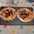 El cooksnap de Mery cuando hizo Crepes con salmón y caviar.