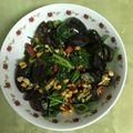 小天秤 的 皮蛋拌地瓜葉 cooksnap
