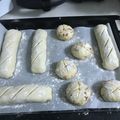 Cooksnap de Maria Lopes quando cozinhou Pão com chouriço.