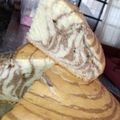 El cooksnap de Patricia Cantero cuando hizo Torta cebra🦓 en olla Essen Nuit.