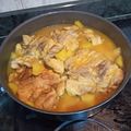 El cooksnap de maria dolores molina cuando hizo Muslos de pollo con salsa de naranja y patatas.