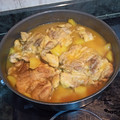 El cooksnap de maria dolores molina cuando hizo Muslos de pollo con salsa de naranja y patatas.