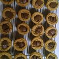 Kerri Peden Long's cooksnap of when they made Peanut Butter Cup Cookies.