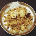 Ananthi @ Crazy Cookie's cooksnap of when they made முட்டை பிரியாணி.