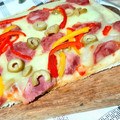 El cooksnap de Hugo Lavecchia cuando hizo Masa de pizza.