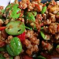 รูป Cooksnap ของ piya peipei เมื่อเขาทำ สะตอผัดกะปิกุ้งหมูสับ
