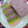 Cooksnap dari Rahayu Sulistiorini untuk resep Bolu Pelangi Ekonomis