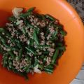 Cooksnap dari Catharina Mutiasari Ika Putranti untuk resep Tumis buncis daging giling