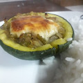 El cooksnap de Raquel Barrios Emategui cuando hizo Zapallito relleno de cebolla.