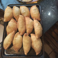 El cooksnap de Diego ortiz cuando hizo Masa para empanadas fritas.