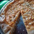 El cooksnap de Melisa Correa cuando hizo Tarta de zapallo y ricota.