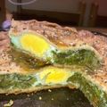 El cooksnap de Luucia cuando hizo Pascualina con masa semi integral.