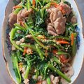 菜菜 的 薑燒肉片炒菠菜 cooksnap