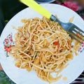 Hadisa Tabassum's cooksnap of when they made Spaghetti in tomato sauce.