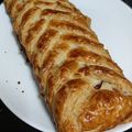 El cooksnap de anabel cuando hizo Trenza de hojaldre con jamón y queso.