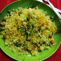 Sadhana Parihar का कुकस्नैप जब उन्होंने कांदा पोहा (Kanda poha recipe in hindi) बनाया था।