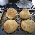 El cooksnap de Aura Cristina Salinas cuando hizo Pan para Hamburguesa.