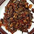 Neelima Mishra 's cooksnap of when they made Bhindi Masala.