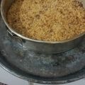 El cooksnap de Paola CM cuando hizo Crumble fácil a mi manera.