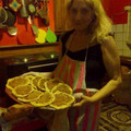 El cooksnap de Nelba Saracho cuando hizo Empanadas arabes abiertas.