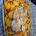 El cooksnap de Teresa Boo cuando hizo Colas de rape con verduras al horno.