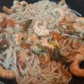 El cooksnap de Pilarica cuando hizo Ramen noodles con verduras y gambas.