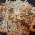El cooksnap de Pilarica cuando hizo Ramen noodles con verduras y gambas.
