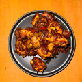 Cooksnap Farra Khairuddin semasa beliau membuat Ayam Goreng Cili Kering.