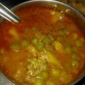 Rekha Varshney's cooksnap of when they made Matar paneer.