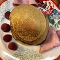 El cooksnap de wervmatta cuando hizo Pancakes de avena.