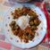 El cooksnap de Núria Fayro cuando hizo Coles de bruselas al curry.