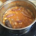 El cooksnap de Susana Fernandez Jareño cuando hizo Fabada asturiana.