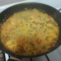 El cooksnap de Liliana Resnikoff cuando hizo Arroz amarillo con pollo.