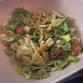 El cooksnap de Eduardo Agudo Alba cuando hizo Ensalada tibia Lazos vegetal pollo, roquefort, cherry.