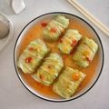 Cooksnap dari Hesti Pratiwi untuk resep Sawi Gulung Isi