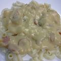 Cooksnap Najwa Amalina Abdul Wahab semasa beliau membuat Mac & Cheese.