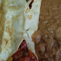 El cooksnap de Nestor de la Vega cuando hizo Desayuno, Omelette relleno de Marlyn y queso.