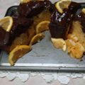 El cooksnap de Irene Cruz Rijo cuando hizo Budín Marmolado de 🍊🍫NARANJA Y CHOCOLATE 😃.