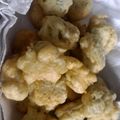 El cooksnap de Jessica Falero cuando hizo Buñuelos de cebolla de verdeo.