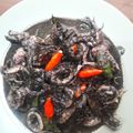 Cooksnap dari Widya Ningsih untuk resep Cumi bumbu hitam