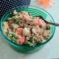 El cooksnap de Valery del Milagro cuando hizo Ensalada de quinoa.