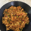 El cooksnap de Las cosas de Jenni 👩🏽‍🍳 cuando hizo Arroz integral con pollo, judías verdes y alcachofas.