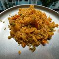 Komal Jayadeep Save's cooksnap of when they made झटपट व्हेज बिर्याणी सारखा पुलाव (veg biryani pulav recipe in marathi).