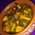 Chef Tripti Saxena's cooksnap of when they made Spring onion potato.
