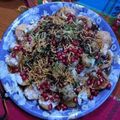 Santosh का कुकस्नैप जब उन्होंने भल्ला पापड़ी चाट (bhalla papdi chaat recipe in Hindi) बनाया था।