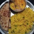 Khushi saini का कुकस्नैप जब उन्होंने मटर पुलाव (matar pulao recipe in Hindi) बनाया था।