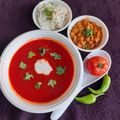 Bhavnaben Adhiya 's cooksnap of when they made ટોમેટો સૂપ (Tomato Soup Recipe In Gujarati).