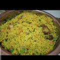 Hauwa Musa's cooksnap of when they made Turmeric Fried rice.