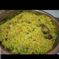 Hauwa Musa's cooksnap of when they made Turmeric Fried rice.
